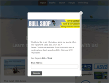 Tablet Screenshot of bullschool.com